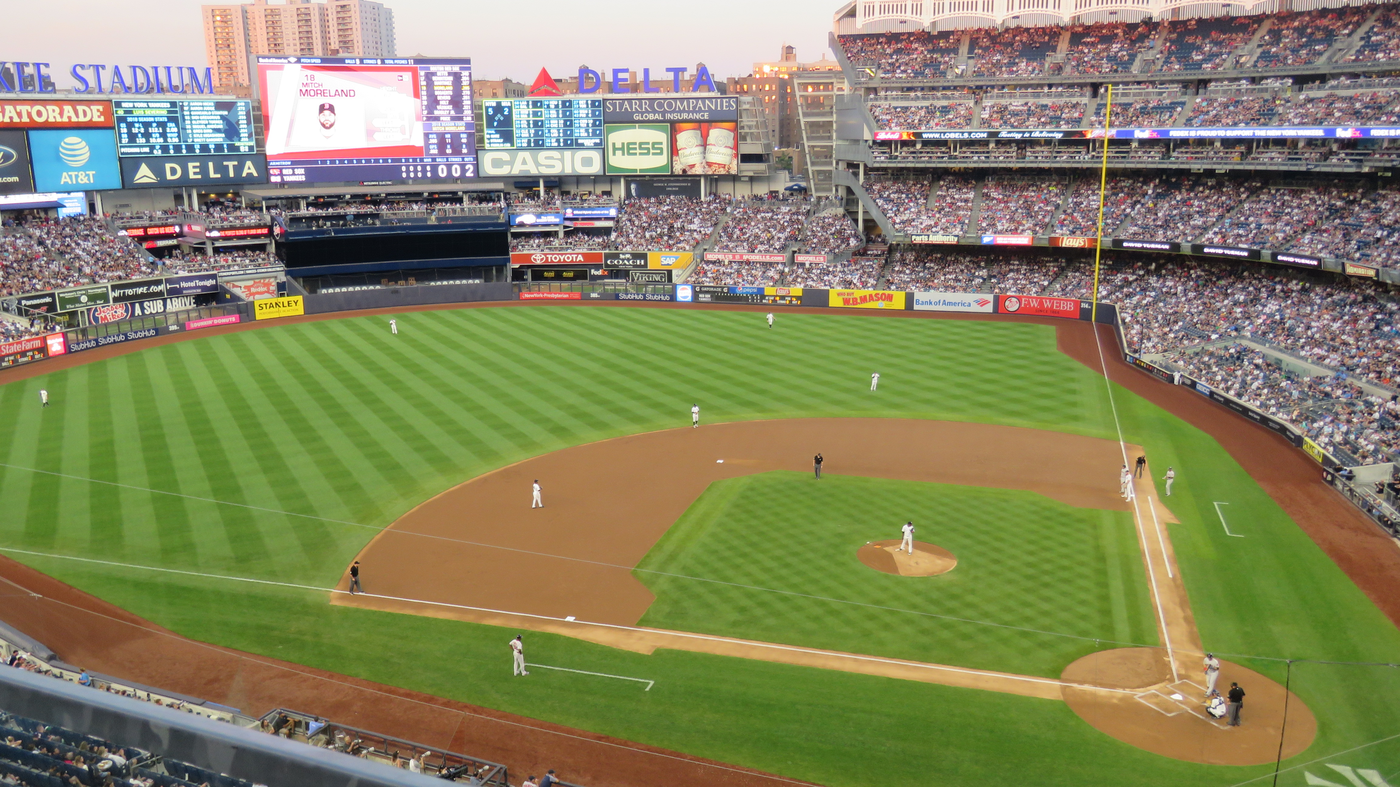 2018/7/1 Redsox @ Yankees